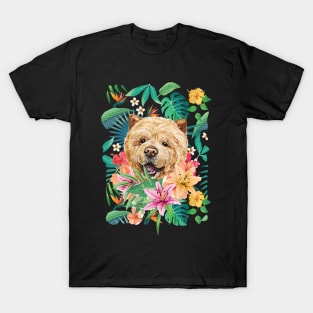 Tropical Cinnamon Chow Chow Puppy 2 T-Shirt